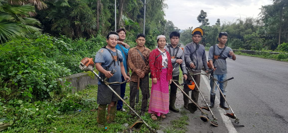 Environment and cleanliness roadside maintenance activity